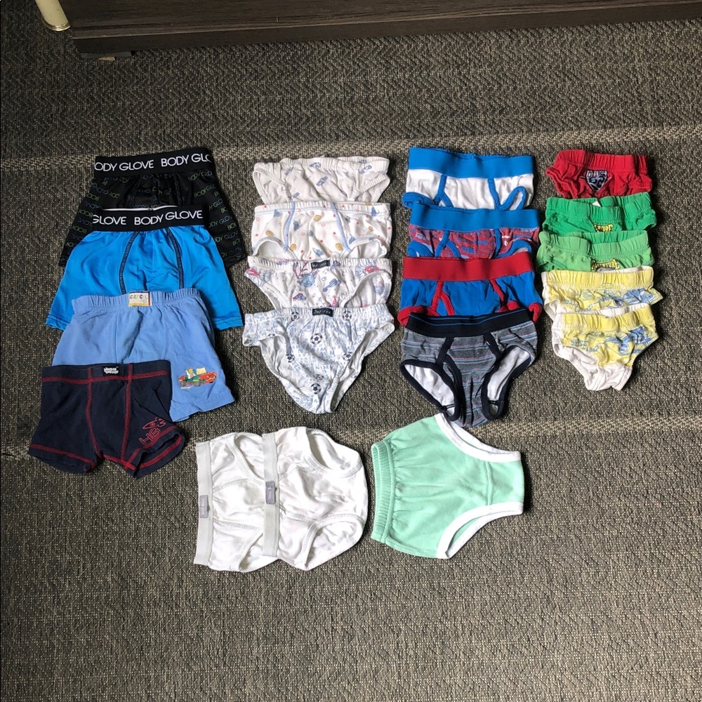 20 custom variety pack Kids Underwear mixed bundle - size 2/3 years old